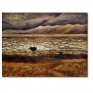 Beach at Scheveningen in Stormy Weather 2 Vincent van Gogh Oil Painting Reproduction Hand
