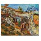 Entrance to a Quarry near St. Remy Vincent van Gogh Oil Painting Reproduction Hand Painted High