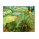 100% Hand-Paint Field with Poppies in Saint Remy, 1889 Vincent van Gogh Oil Painting