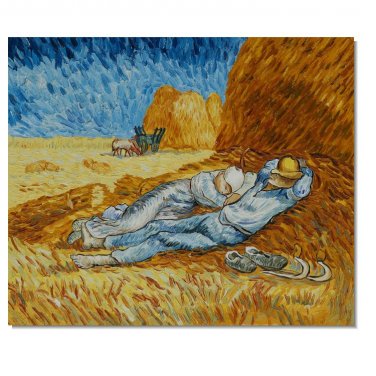 Noon,Rest From Work Vincent van Gogh Oil Painting Reproduction Hand Painted High Quality Home Decor