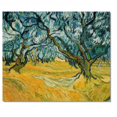 Olive Trees 2 Vincent van Gogh Oil Painting Reproduction Hand Painted High Quality Home Decor