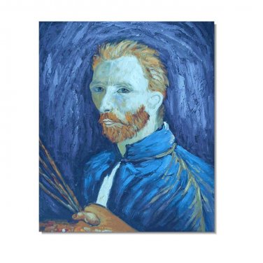Self Portrait, 1889 Vincent van Gogh Oil Painting Reproduction Hand Painted High Quality Home Decor