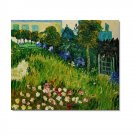 The Garden of Daubigny Vincent van Gogh Oil Painting Reproduction Hand Painted High Quality Home
