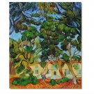 Trees in the Garden of St Pauls Hospital Vincent van Gogh Oil Painting Reproduction Hand Painted