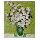 Vase with Roses Vincent van Gogh Oil Painting Reproduction Hand Painted High Quality Home Decor