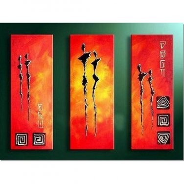 100% Hand-Paint Abstract Painting Acrylic Wall Art decor Beautiful Nice Original Contemporary