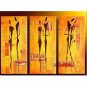Abstract Painting Acrylic Canvas Sets decor Beautiful Nice Original Contemporary Expressionism