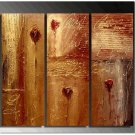100% Handmade Flowers Abstract Expressionist Painting Acrylic Wall Art decor Brand New Nice