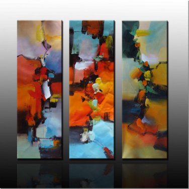 100% Handmade Abstract Painting Acrylic Wall Art decor Brand New Bestbid Original Contemporary