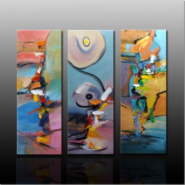 100% Handmade Abstract Painting Acrylic Canvas Art decor Brand New Bestbid Original Contemporary