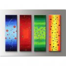 100% Hand-Paint Abstract Painting Acrylic Wall Art decor Beautiful Brand New Original