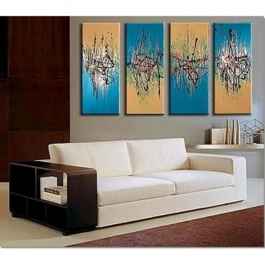 100% Handmade Abstract Painting Acrylic Canvas Art decor Beautiful Nice Modern Contemporary