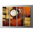 100% Handmade Abstract Painting Acrylic Canvas Sets decor Bestbid Nice Modern Contemporary