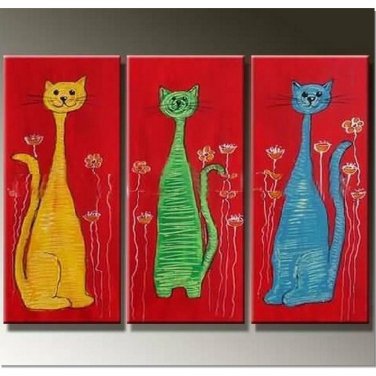 100% Handmade Abstract Painting Acrylic Wall Art decor Brand New High Quality Modern