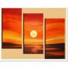 100% Hand-Paint Abstract Painting Acrylic Canvas Sets decor Beautiful Nice Original Modern