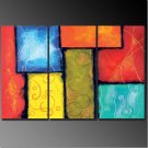 Abstract Painting Acrylic Canvas Sets decor Brand New Nice Original Modern Expressionism Fine