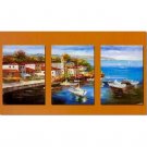 100% Hand-Paint Abstract Painting Acrylic Canvas Sets decor Beautiful High Quality Original