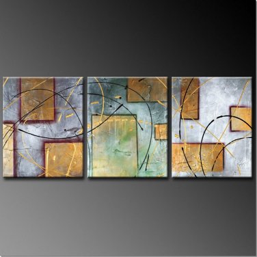 100% Handmade Abstract Painting Acrylic Wall Art decor Beautiful Brand New Original Modern