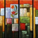 100% Hand-Paint Abstract Painting Acrylic Canvas Sets decor Brand New High Quality Original