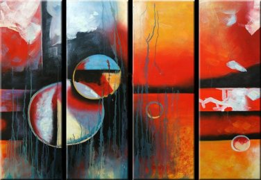 Abstract Painting Acrylic Canvas Art decor Brand New High Quality Original Modern Contemporary