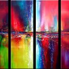 Abstract Painting Acrylic Canvas Sets decor Beautiful Brand New Original Modern Contemporary