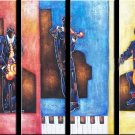 100% Hand-Paint Abstract Painting Acrylic Canvas Art decor Beautiful Brand New Original Modern