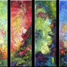 Abstract Painting Acrylic Wall Art decor Bestbid Nice Original Contemporary Expressionism