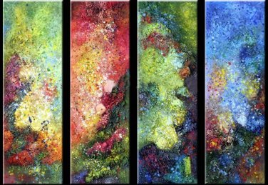 Abstract Painting Acrylic Wall Art decor Bestbid Nice Original Contemporary Expressionism