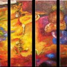 Abstract Painting Acrylic Canvas Art decor Bestbid Nice Original Contemporary Expressionism