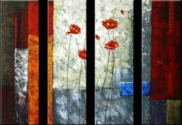 100% Hand-Paint Abstract Painting Acrylic Canvas Art decor Bestbid Nice Original Contemporary