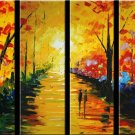 100% Hand-Paint Abstract Painting Acrylic Wall Art decor High Quality Bestbid Original