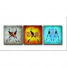 Abstract Painting Acrylic Canvas Sets decor Brand New Bestbid Modern Contemporary Expressionism