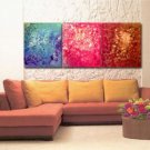 Abstract Painting Acrylic Canvas Sets decor High Quality Nice Original Modern Expressionism