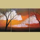 100% Hand-Paint Abstract Painting Acrylic Canvas Art decor Beautiful Brand New Modern