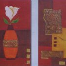 Abstract Painting Acrylic Canvas Sets decor Beautiful Nice Original Modern Contemporary Artwork