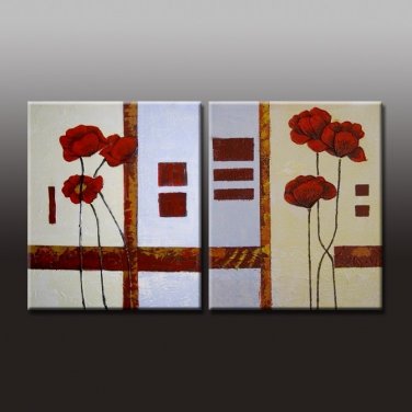 Abstract Painting Acrylic Canvas Sets decor Brand New Nice Original Modern Contemporary Artwork