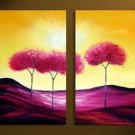 Abstract Painting Acrylic Canvas Sets decor Beautiful Bestbid Original Modern Contemporary