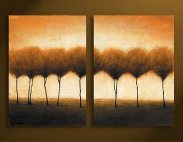 100% Hand-Paint Abstract Painting Acrylic Canvas Sets decor Beautiful Bestbid Original Modern