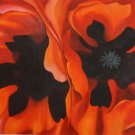Brown Flowers in Autumn Painting on Canvas Hand Painted High Quality Wall Art for Home Decor