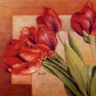Flowers Art Decor-003 Painting on Canvas Hand Painted High Quality Wall Art for Home Decor