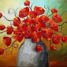 Flowers Art Decor-009 Painting on Canvas Hand Painted High Quality Wall Art for Home Decor