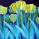 Flowers Art Decor-010 Painting on Canvas Hand Painted High Quality Wall Art for Home Decor
