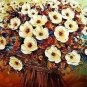 Flowers Art Decor-011 Painting on Canvas Hand Painted High Quality Wall Art for Home Decor