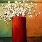 Flowers Art Decor-013 Painting on Canvas Hand Painted High Quality Wall Art for Home Decor