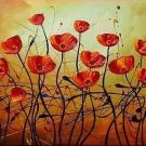 Flowers Art Decor-016 Painting on Canvas Hand Painted High Quality Wall Art for Home Decor