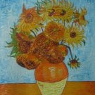 Flowers Art Decor-018 Painting on Canvas Hand Painted High Quality Wall Art for Home Decor