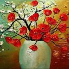 Flowers Art Decor-022 Painting on Canvas Hand Painted High Quality Wall Art for Home Decor
