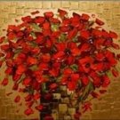Flowers Art Decor-026 Painting on Canvas Hand Painted High Quality Wall Art for Home Decor