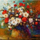 Flowers Art Decor-035 Painting on Canvas Hand Painted High Quality Wall Art for Home Decor