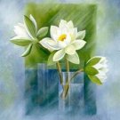 Flowers Art Decor-051 Painting on Canvas Hand Painted High Quality Wall Art for Home Decor